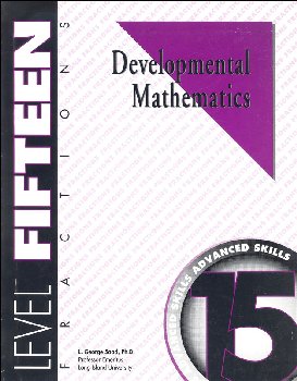 Developmental Math Level 15 Worktext