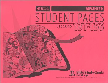 Advanced Student Pages for Lessons 131-156
