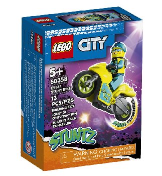 LEGO City Stuntz Cyber Stunt Bike (60358)