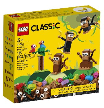 LEGO Classic Creative Monkey Fun (11031)