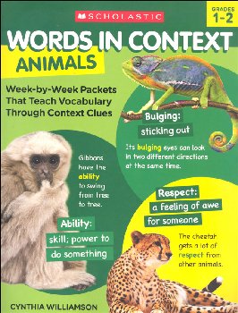 Words in Context - Animals (Grades 1-2)