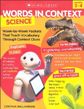 Words in Context - Science (Grades 3-4)