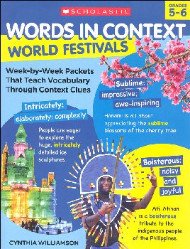 Words in Context - World Festivals (Grades 5-6)