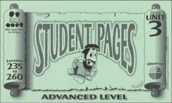 Advanced Student Pages for Lessons 235-260