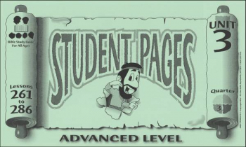 Advanced Student Pages for Lessons 261-286