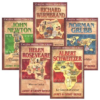 Christian Heroes: Then & Now Book Set 46-50