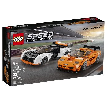 LEGO Speed Champions McLaren Solus GT & McLaren F 1 LM (76918)