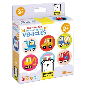 On the Go Games: Vehicles Memory Game