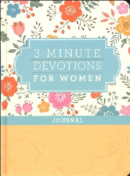 3-Minute Devotions for Women Journal