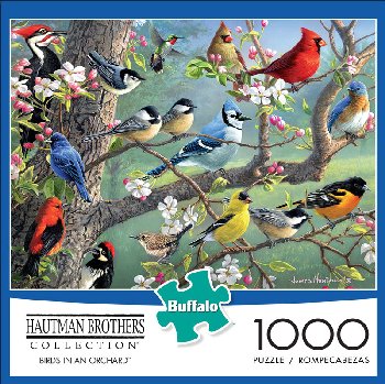 Birds in an Orchard Puzzle (1000 pieces)