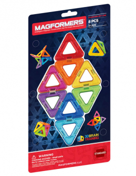Magformers - Triangles Add On 8 Piece Set
