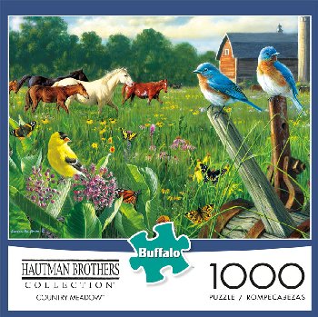 Country Meadow Puzzle (1000 pieces)
