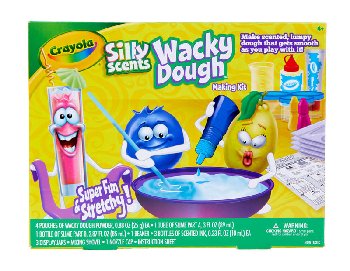 Crayola Silly Scents Wacky Dough Making Kit