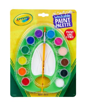 Crayola Washable Kids' Paint Palette