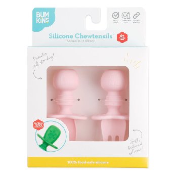 Silicone Chewtensils - Pink