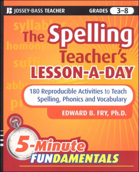 Spelling Teacher's Lesson-a-Day