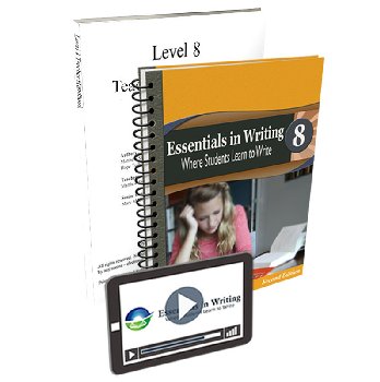 Essentials in Writing Level 8 Bundle (Textbook and Online Video Subscription)