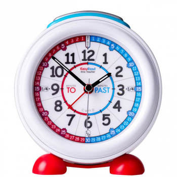 EasyRead Alarm Clock Past & To - Red/Blue Face