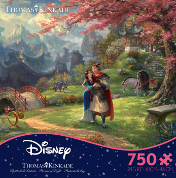 Mulan Puzzle (Thomas Kinkade Disney Collection) 750 Pieces