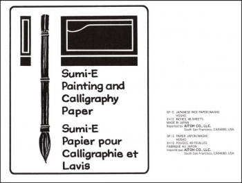 Sumi-E Paint & Calligraphy Paper 9x12 48 shts