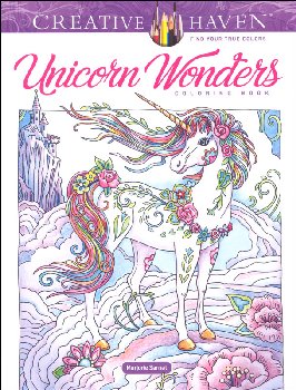 Unicorn Wonders Coloring Book (Creative Haven)