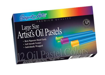 Oil Pastels - 12 pc. Jumbo