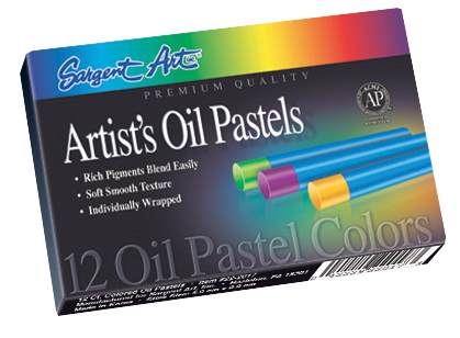 Oil Pastels - 12 pc. Regular