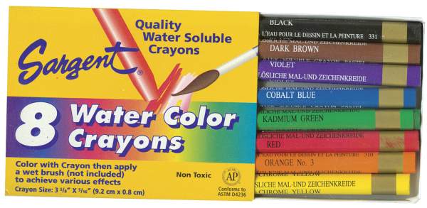 Watercolor Crayons (8)