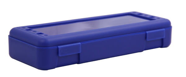 Pencil/Ruler Box - Blue