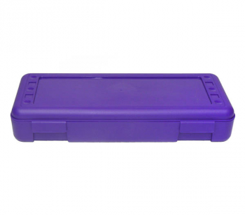 Pencil/Ruler Box - Purple