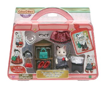Fashion Playset Town Girl Series - Tuxedo Cat (Calico Critters)