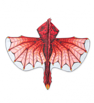 Hooded Dragon Wings - Inferno Red