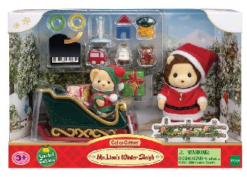 Mr.Lion's Winter Sleigh (Calico Critters)