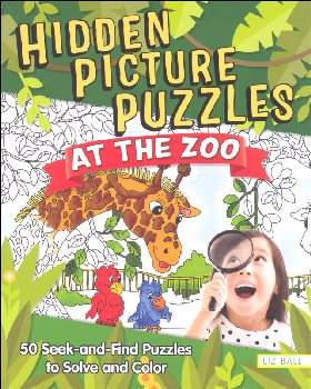 Hidden Picture Puzzles: At the Zoo