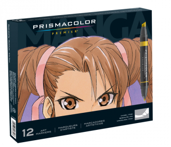 Manga Double-Ended Art Marker (12 count)