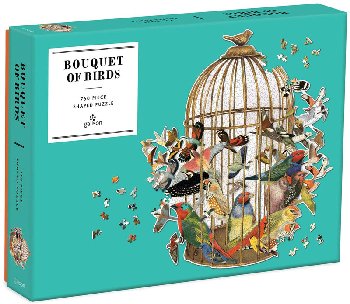 Bouquet of Birds Shaped Puzzle (750 pieces)