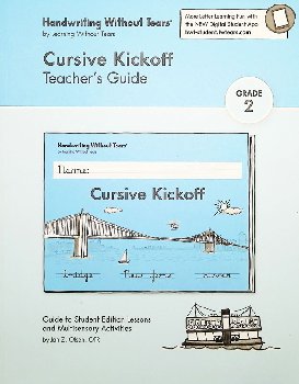 Cursive Kickoff Teacher's Guide