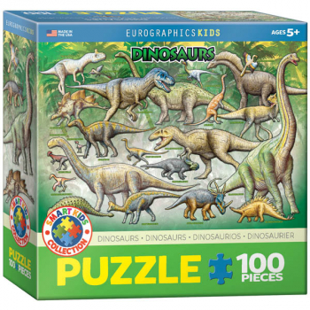 Dinosaurs Puzzle - 100 Pieces