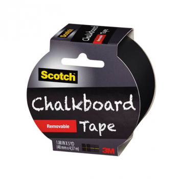 Scotch Removable Chalkboard Tape - Black
