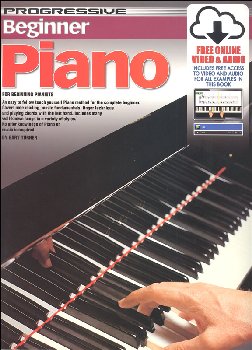 Progressive Beginner Piano with Online Audio & Video
