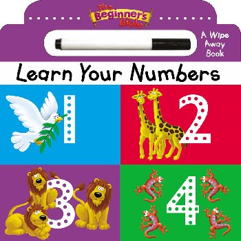 Beginner's Bible Learn Your Numbers: A Wipe Away Book
