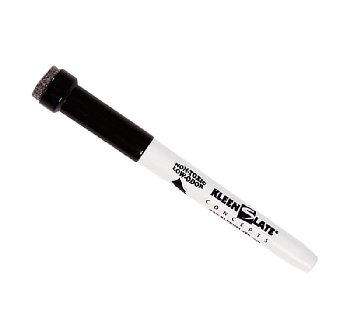 Dry Erase Replacement Markers with Eraser - Small, Black