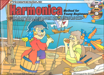 Harmonica for Young Beginners with CD & DVD