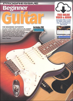 Progressive Beginner Guitar w/ Online Video & Audio