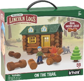On the Trail Lincoln Logs Building Set