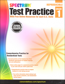 Spectrum Test Practice Grade 1