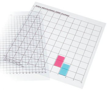 Inch Graph Grid (single) Transparent