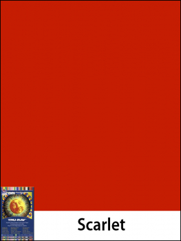 Construction Paper Fade-Resistant 9" x 12" Scarlet