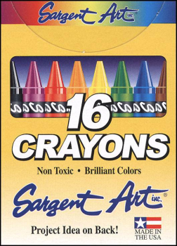 Crayons - 16 in box