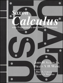Saxon Calculus 2ED Student Text Only